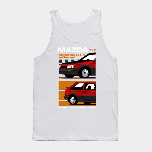 Mazda Fanatic Art Tank Top by Harrisaputra